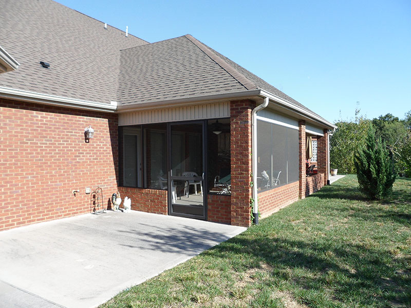 Screen room with durable framing by ATC Sunrooms