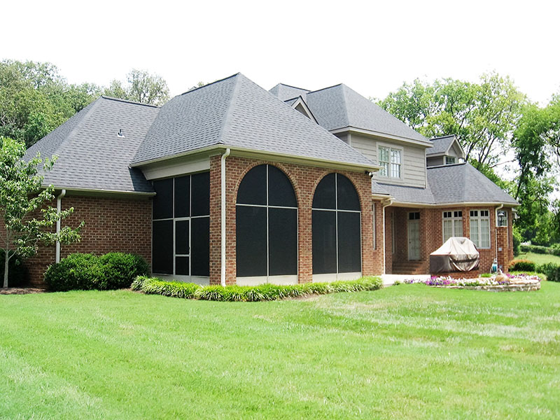 Screen room project by ATC Sunrooms East Tennessee