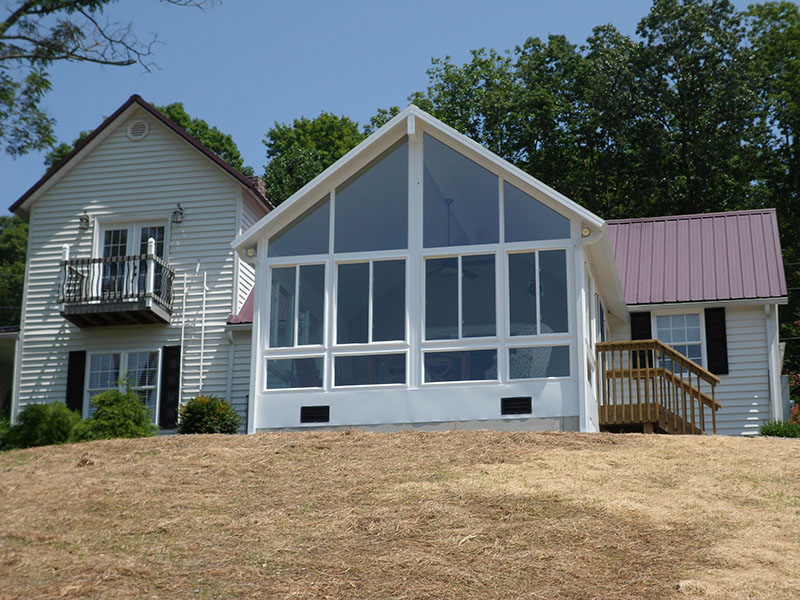 All-season sunroom project by ATC Sunrooms Knoxville TN