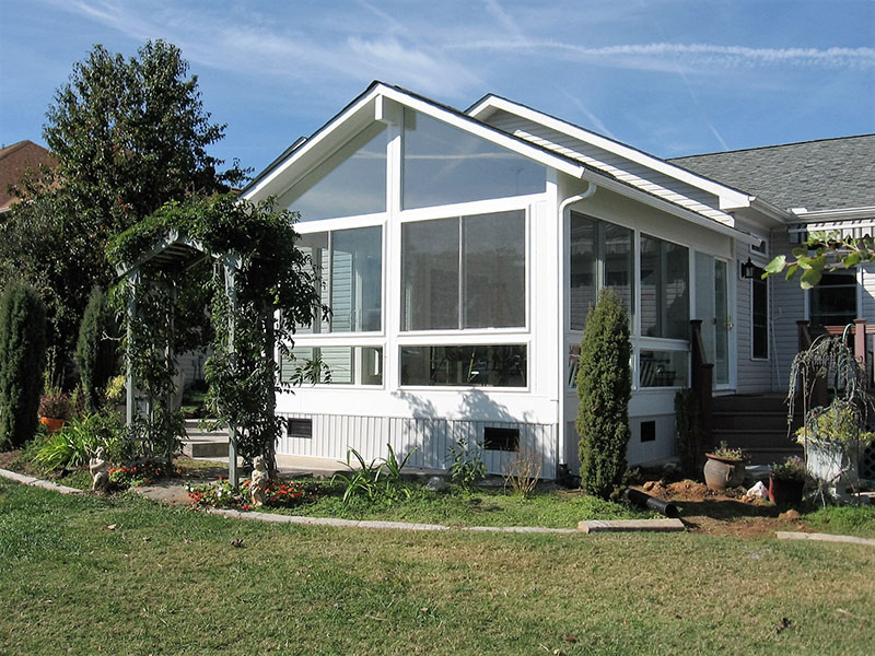 All-season sunroom installation by ATC Sunrooms East Tennessee