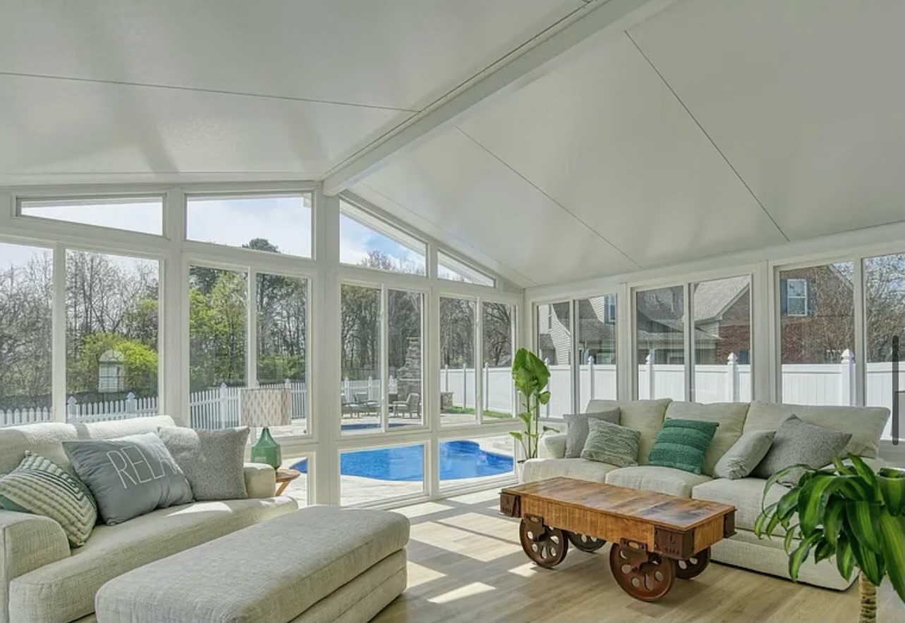 Screened porch addition by ATC Sunrooms East Tennessee